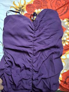 Purple Bodycon Dress