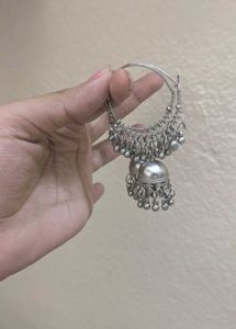 Hoop Jhumka Earrings