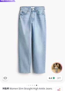 Slim Straight Ankle Length Jeans