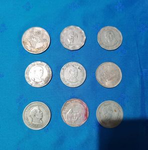 Commemorative And Reeded Edge 5 Rupee Coin