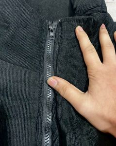 Black High Neck Puffer Jacket