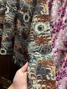 Vintage Floral Long Sleeve Top