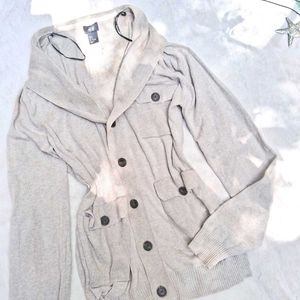 H&M Beige Knit Jacket