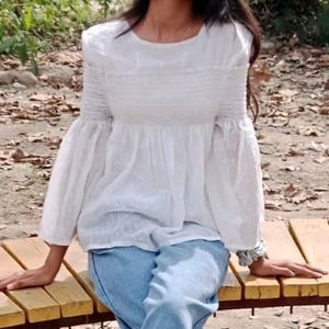 White Pinterest Top
