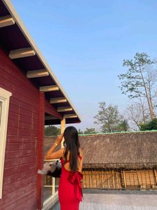 Elegant Red Maxi Dress