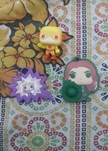 Reverse flash, Harley Quinn, Poison Ivy