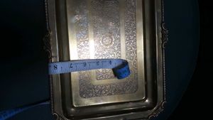 Vintage Brass Tray.