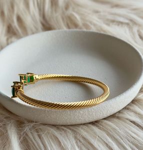 Emerald Anti Tarnish Bracelet