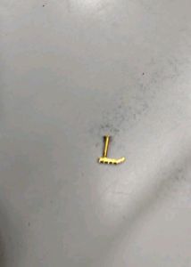 Real Gold Nose Pin