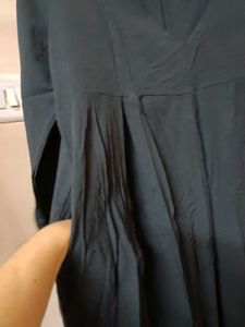 DEEP NECK DRESS