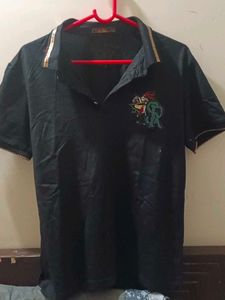 Embroidered Polo T-Shirt