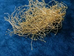 Gold Bead Head Pins