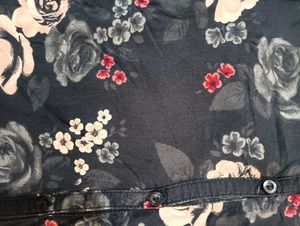 Floral Print Long Sleeve Shirt