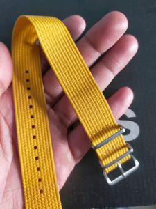 New Yellow Nato 22mm
