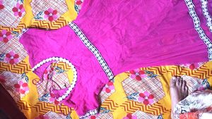 Beautiful Pink Gown With A Circle Back Design