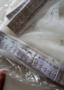 Moon White Bridal Ball Lengha ❤️❤️