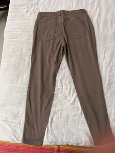 Brown Straight Leg Pants