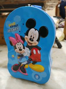 Mickey Shpaed Piggy Bank For Kids