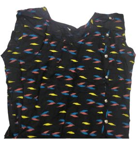 New Black Short Kurta 💛🔵🔴 Prints #flashsale
