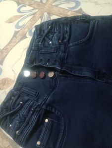 Stylish Dark Blue Jeans