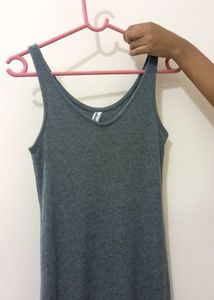 A Knee Length Bodycon Dress