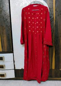 Beautiful Red Gown♥️🎉