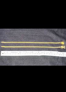 Set Of 2 Anklets(4 Pieces) - New