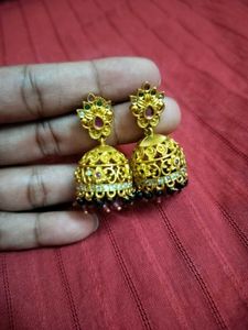 Combo Beautiful Peacock Earings And Jhumkas