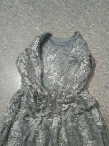 Frock  Salwar With Dupatta