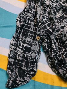 Abstract Print Blouse