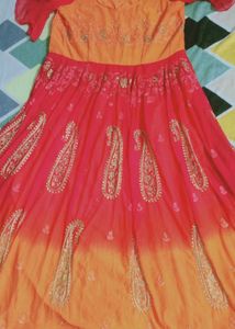 anarkali long frock