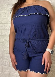 Playsuit With pocket Details