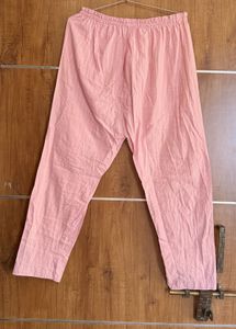 Peach Striped Kurti with Detail