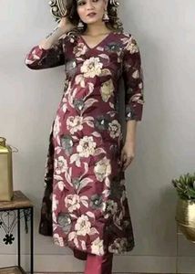 Maroon Kurti