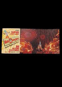 1990 Old Collectible Walt Disney World Postcards