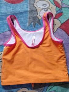 Tie-Dye Heart Tank Top For Baby Girl