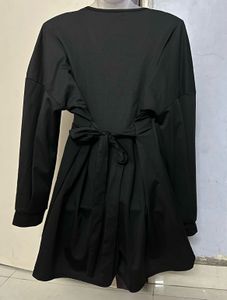 Pintrest Designer black co-set playsuit  one piece