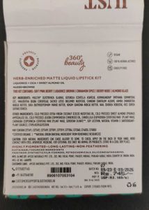 Herb Enriched Matte Liquid Lipstick Kit- Set of 5