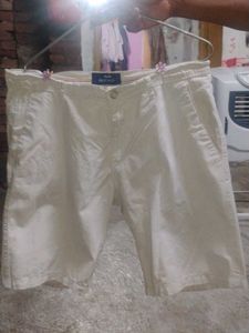 KLP Jeans Beige Shorts