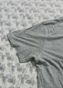 Gray Patterned T-shirt