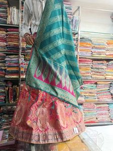 Elegant Lehenga Choli Set (Issue)