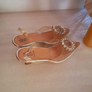 Elegant Clear Heels