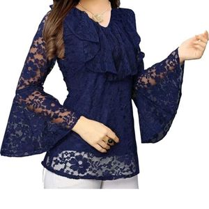 Casual Flared Sleeve, Bell Sleeve Lace