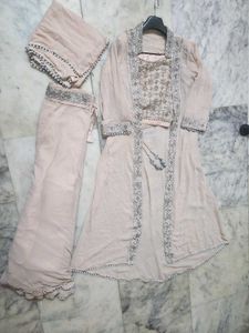 lengha blouse with jacket