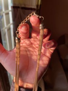 Gold Tone Layered Necklace