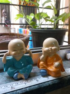 Little Monk Statues