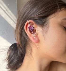 Floral Ear Cuff
