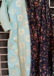 Floral Print Kurta