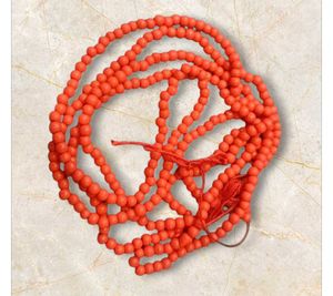 Coral Beaded Necklace