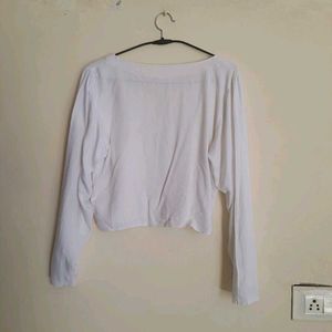 White Oversize Top